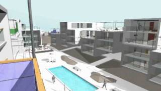 preview picture of video 'Proposal Holiday resort in Smogen, JYRO architects'