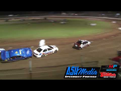 Modified Sedans: Tony Coomber Rollover - Kingaroy Speedway