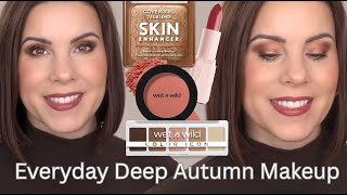 Easy Everyday Makeup Look for Deep Autumn
