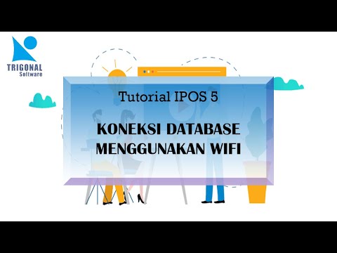 PROGRAM IPOS 5 - Koneksi Database Menggunakan Wifi | iPos 5 All Edition | Trigonal Software