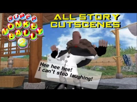 Super Monkey Ball 2: All Story Mode Cutscenes