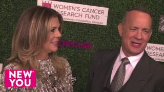 Tom Hanks gushes over Rita Wilson "she's the toughest woman i know"