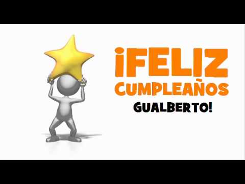 ¡FELIZ CUMPLEAÑOS GUALBERTO!