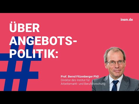 #Angebotspolitik und Weiterbildung. Statement von Prof. Bernd Fitzenberger, PhD, Direktor des IAB