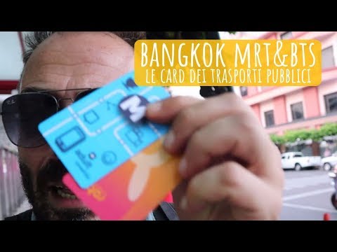 Subway and Skytrain Cards in Bangkok
