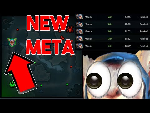 Offlane Meepo Is OVERPOWERED in Immortal! 7.33 New Meta?!