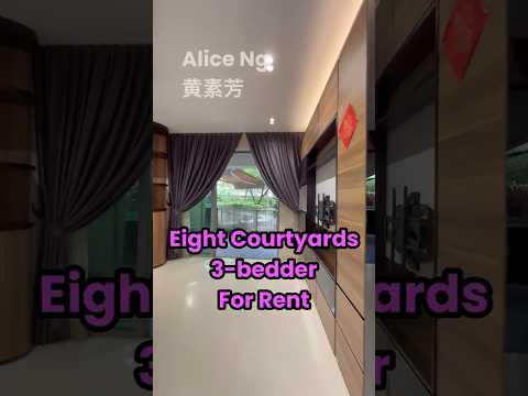 Eight Courtyards, 18 Canberra Drive, 3 Bedrooms, 1,141 sqft, Condominium For Rent, by Alice Ng 黄素芳, 500160782 - PropertyGuru.com.sg