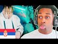 AMERICAN REACTS TO SERBIAN RAP RASTA X