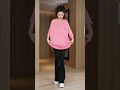 Long T Shirt Short Sleeve Light Pink Top For Girls Summer Short Youtubeshorts Shorts ZoeStyle1