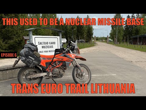 Exploring Cold War history and TET Lithuania - E6 - Solo motorcycle adventure in the Baltics
