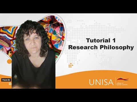 Tutorial 1 Research Philosophy