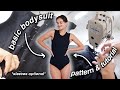Basic Stretch Bodysuit Tutorial PDF Sewing Pattern