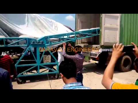 Aravali engineers stacker conveyor, for bulk material handli...