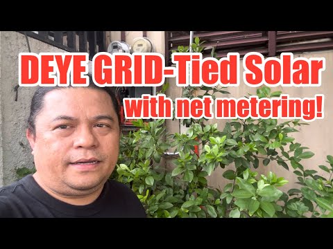 Настройка сетевого инвертора Deye с net metering
