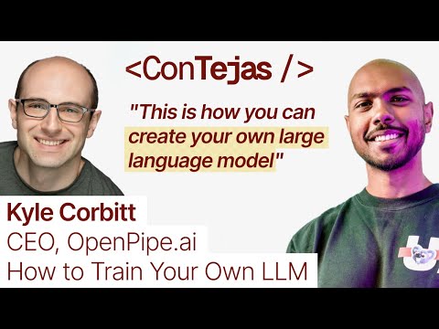 Kyle Corbitt, CEO OpenPipe: How to fine-tune your own ... - YouTube