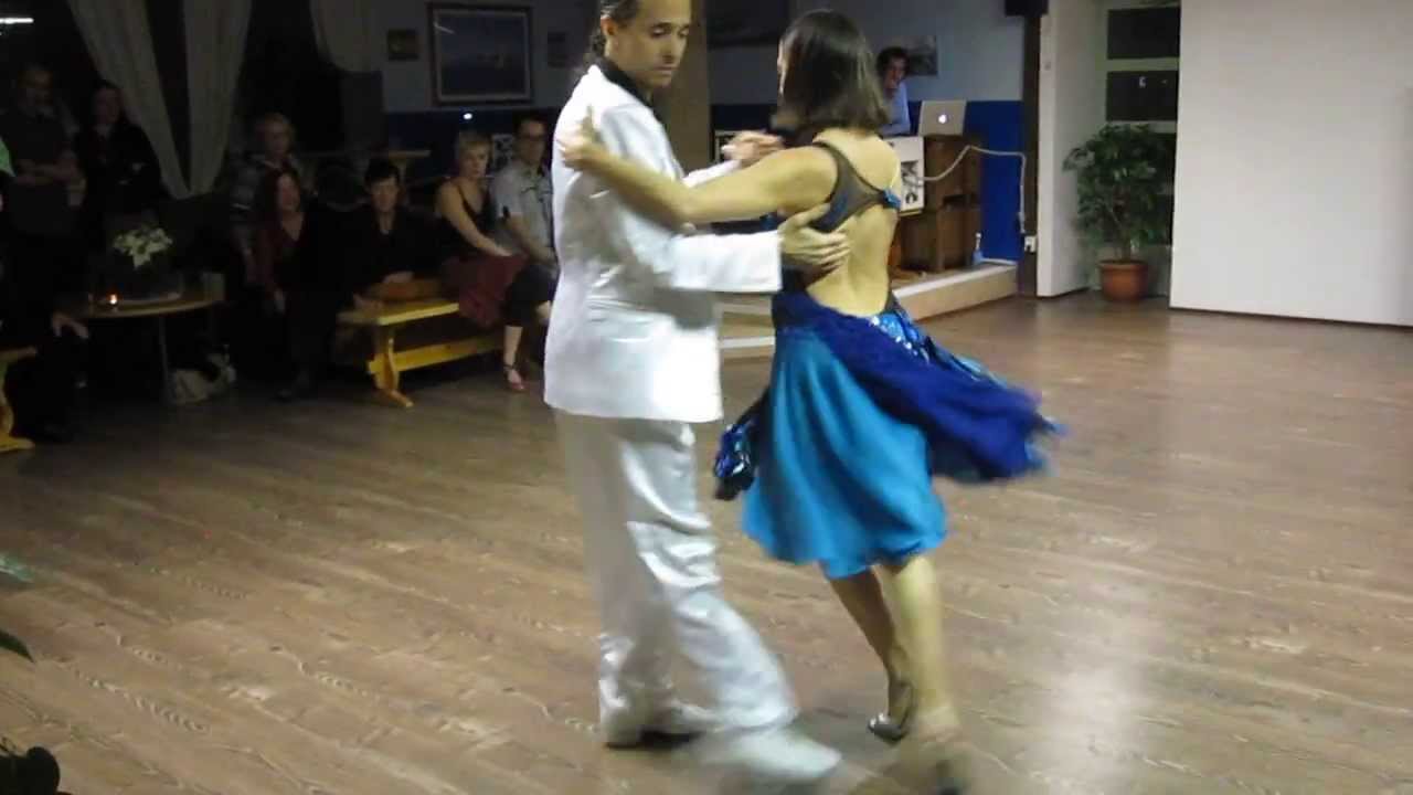 Gustavo Rosas y Gisela Natoli at Oulu Tango festival 2014 2