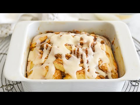 Cinnamon Roll Cake | Small Batch | 2-4 people