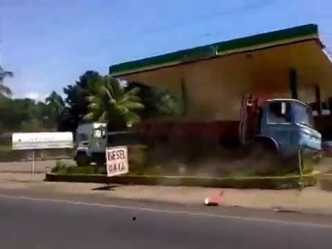 Vídeo   choque de camión y microbús