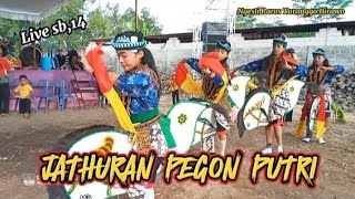 Download lagu Jathuran pegon putri_jaranan ngesti raras turonggo birowo. mp3