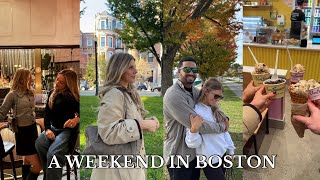 BOSTON VLOG: exploring the city, lots of coffee, solidcore, pickleball & seeing Gretchen and Max! 