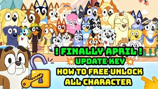 Bluey The Videogame Finally April Update Key How To Free Unlock All Character Bluey Lets Play