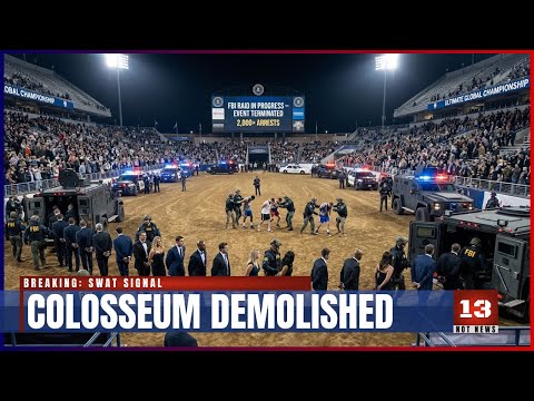 FBI Raids Stadium During Live Death Match — 2,000 Billionaires Arrested, 200 Fighters Rescued