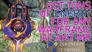 Warframe 2022 | How To NEVER Run Out of Energy and It Works On Any Build! | Beginner Friendly Guide