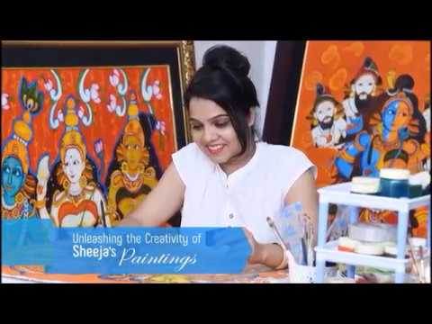 Artist Sheeja Pramod - Shivoham Art Gallery l www.shivohamartgallery.com