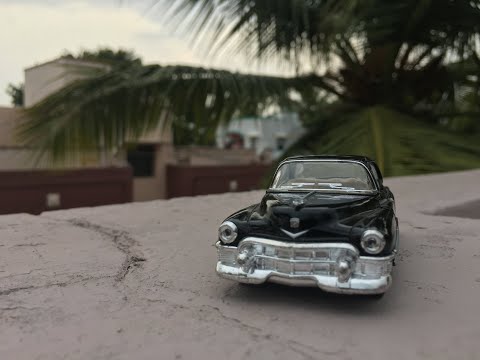 Металлическая машинка Kinsmart 1:43 «1953 Cadillac Series 62 Coupe» KT5339D, инерционная / Черный