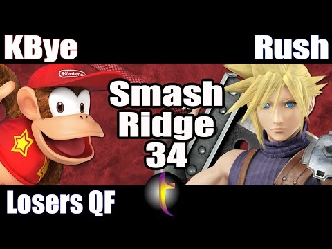 SR34 Singles: SSB Wii U - LQF - KBye vs Rush