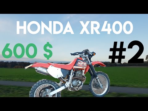 honda xr 400 rebuild new piston