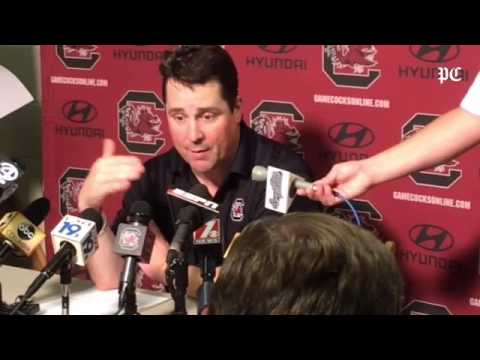 Will Muschamp on Elliott Fry's 55-yard, game-winning kick at Vanderbilt