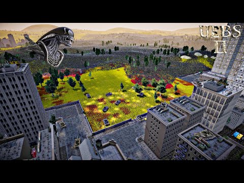 MODERN CITY IS ATTACKED BY 5,000,000 ALIEN XENOMORPH - UEBS 2 -