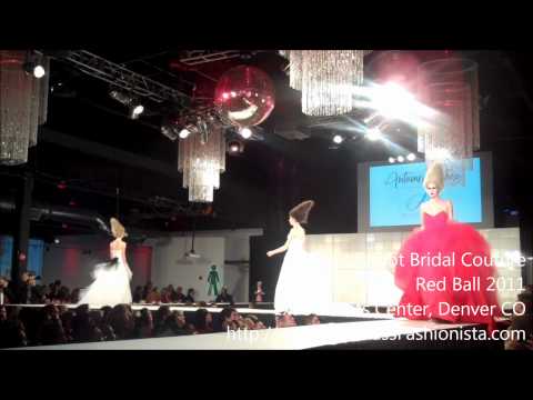 Marie Margot Bridal Couture Red Ball Fashion Show