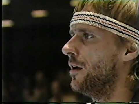 San Francisco exhibition 1982 - Jimmy Connors v Bjorn Borg