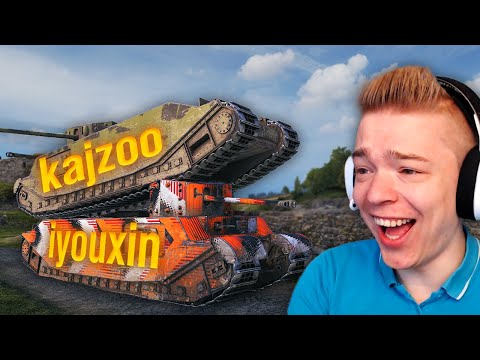 Playing the WORST tanks with the BEST player