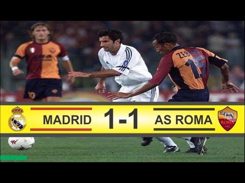 Real Madrid vs Roma 1-1 | Champions League 2001- Full Highlights