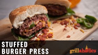 Grillaholics Stuffed Burger Press | Product Video