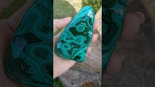 Malachit s chryzokolem AAA 320g