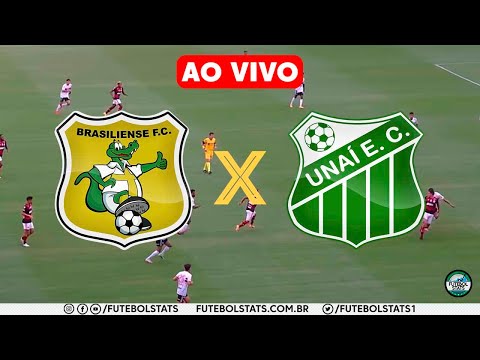BRASILIENSE X UNAÍ AO VIVO COM IMAGENS HD - CAMPEONATO BRASILIENSE 2021