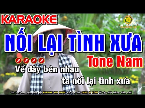 Nối Lại Tình Xưa Karaoke Nhạc Sống Tone Nam ( D#m ) - Karaoke Mai Phạm