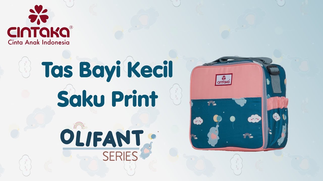 Tas Bayi Kecil Saku Print Olifant Series CBT4153