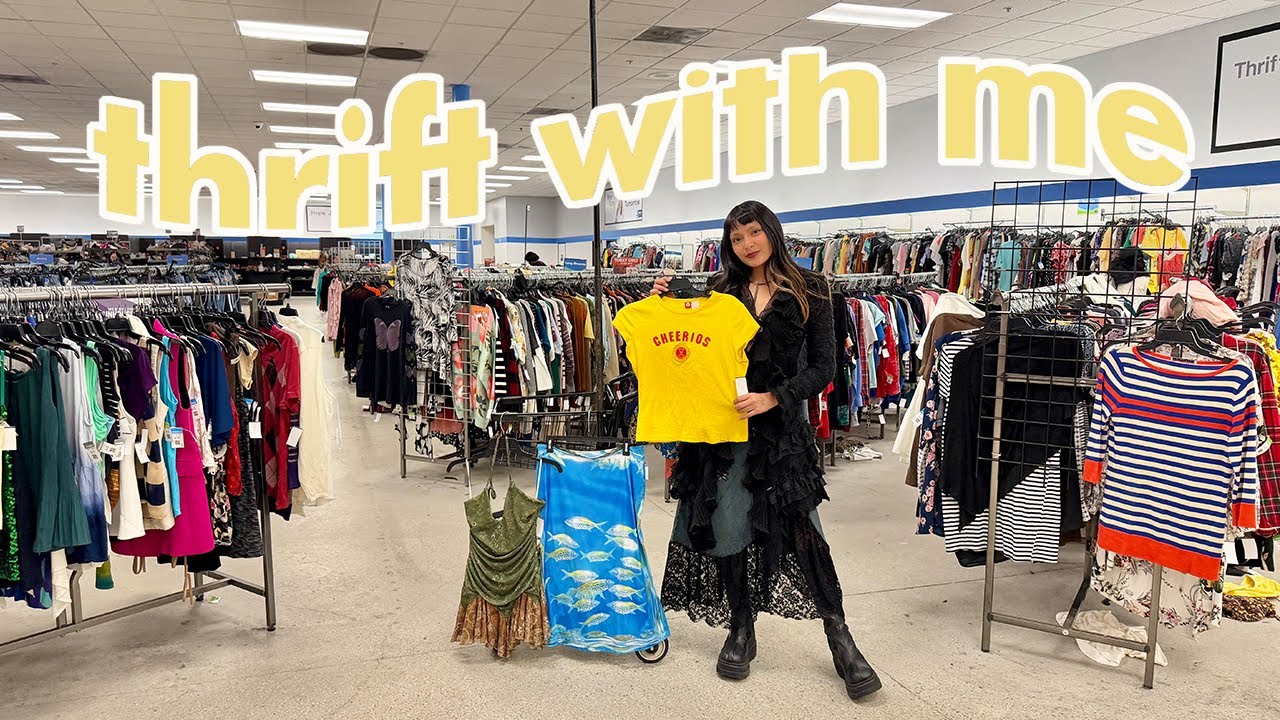THRIFT WITH ME for *WHIMSY* inspired clothes!!! (Fairycore, ethereal knight, etc)🧚🏼