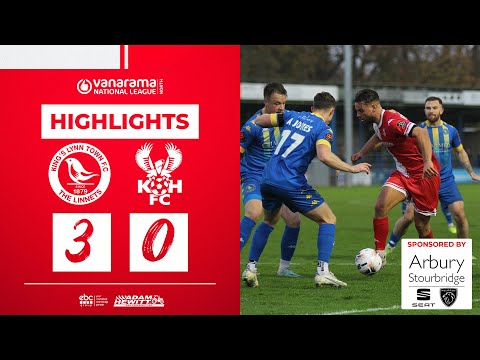 📺 HIGHLIGHTS | 12 Nov 22 | King's Lynn Town 3-0 Harriers