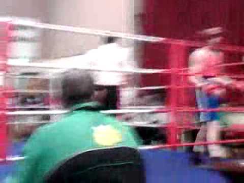 Cathal Mc Laughlin (in the red )