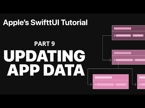 Updating App Data - Following Apple's SwiftUI tutorial PART 9 thumbnail