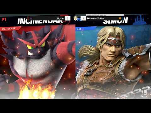 SWW 1 - Losers Semi Finals - Skylar (Incineroar/Game and Watch) vs DishonestPotter (Simon)