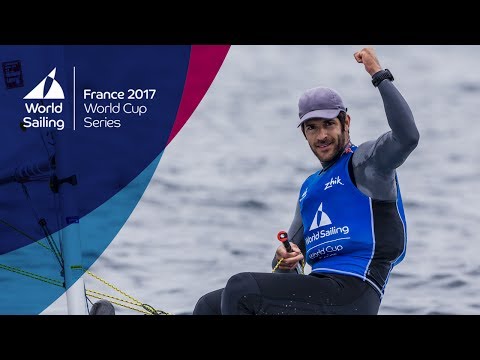 Full Laser Medal Race from the World Cup Series in Hyères 2017