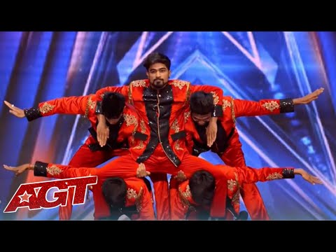 UNREAL CREW From India First Audition On Americas Got Talent 2022!