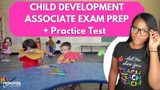 CDA Child Development Course Exam Prep + Practice Test/Explanation | PrincessEducator